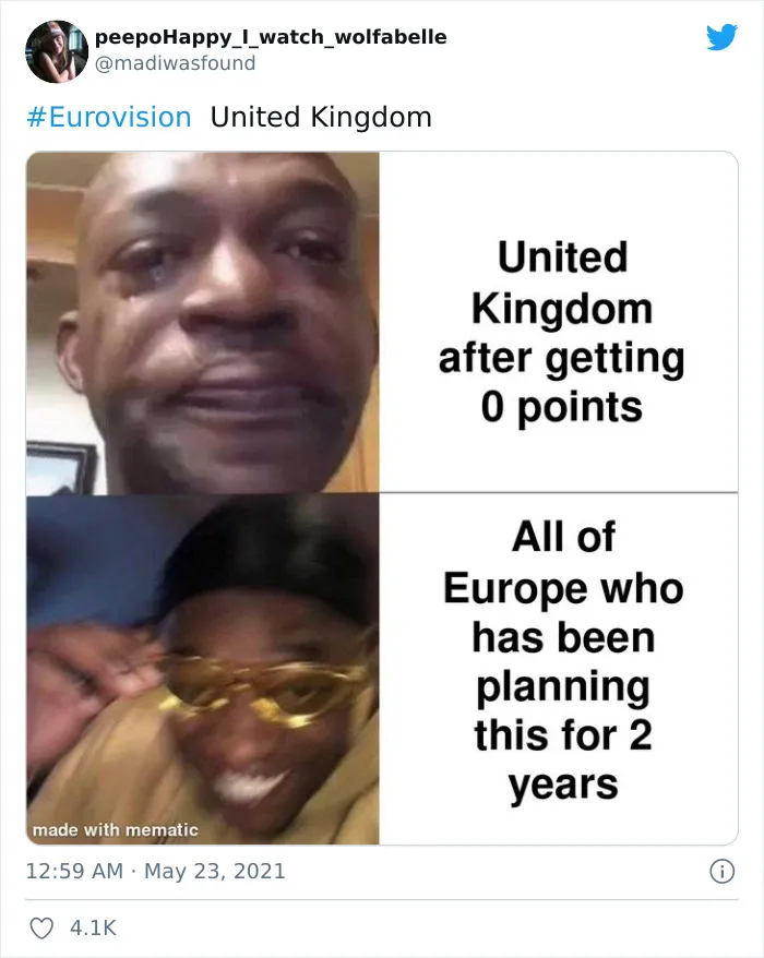 30 Of The Most Spot-On Memes And Reactions That Perfectly Sum Up The Eurovision Song Contest 2021