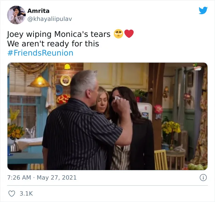 30 Of The Most Spot-On Reactions Of People Online To The Recent "Friends" Reunion