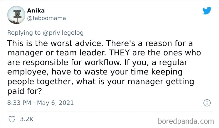 Person Encourages Young People To Not Take Paid Time Off - Gets A Reality Check
