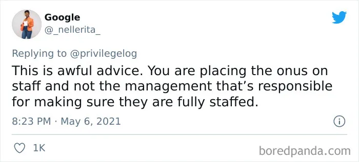 Person Encourages Young People To Not Take Paid Time Off - Gets A Reality Check