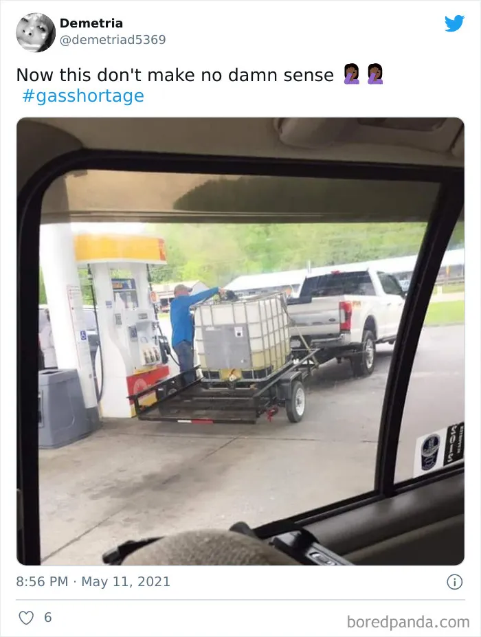 They Fill Up Jacuzzi-Sized Containers With Gas
