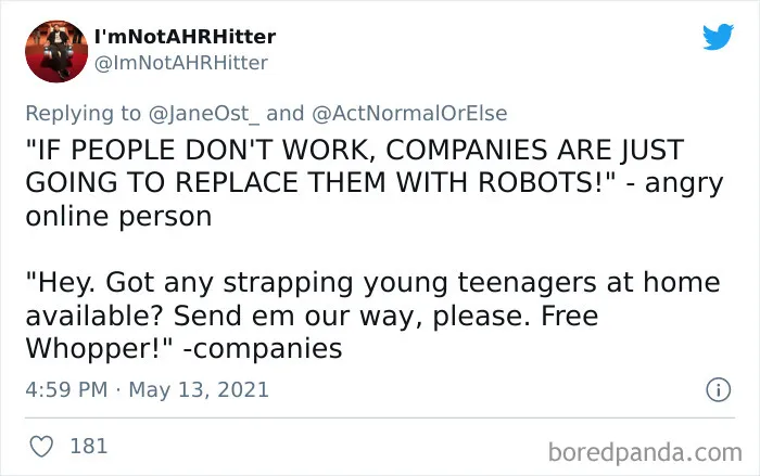 Burger King Posts A Sign Asking Parents Of 14 And 15 Year Olds To Let Them Apply For Jobs And People Are Outraged