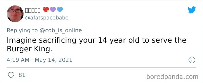 Burger King Posts A Sign Asking Parents Of 14 And 15 Year Olds To Let Them Apply For Jobs And People Are Outraged