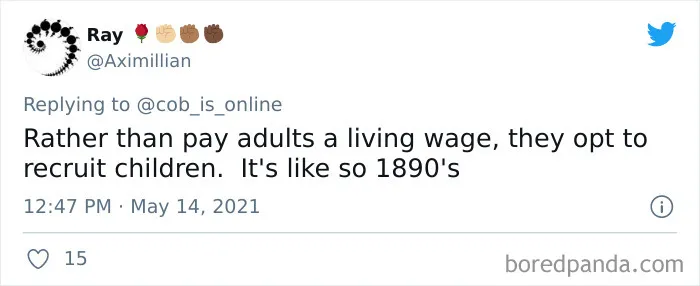 Burger King Posts A Sign Asking Parents Of 14 And 15 Year Olds To Let Them Apply For Jobs And People Are Outraged