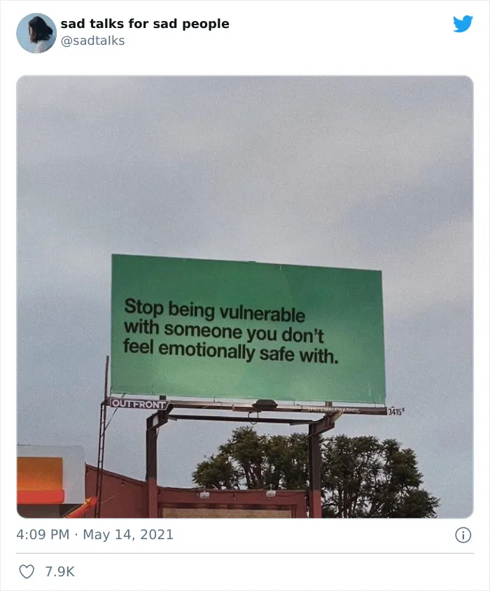 35 Sad But True Quotes Featured On The "Sad Talks For Sad People" Twitter Account