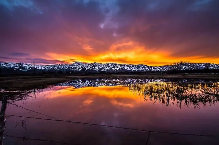 Wellsville Mountains By Gavin Vanderbeek