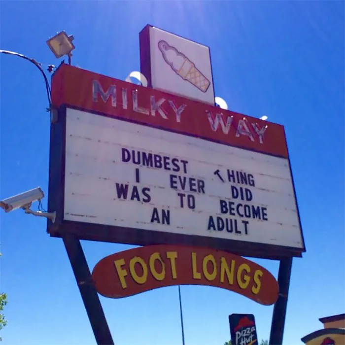 This Ice Cream Shop Is Winning The Funny Sign Game (21 Pics)