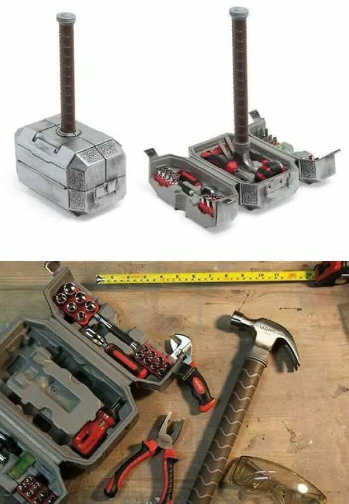Caja de herramientas del martillo de Thor