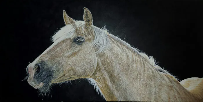 My Peanut In Acrylics.