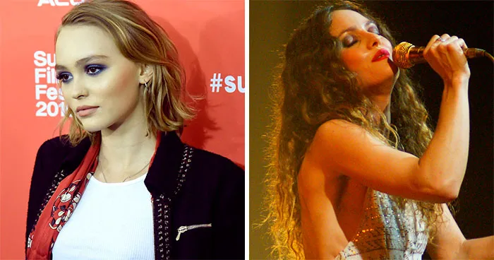 Lily-Rose Melody Depp y Vanessa Paradis