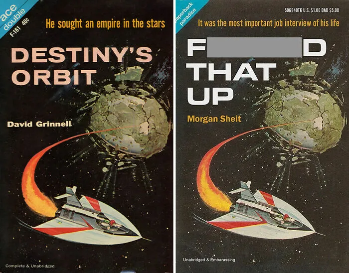 People Are Cracking Up At These 30 Photoshopped Old Book Covers By Paperback Paradise