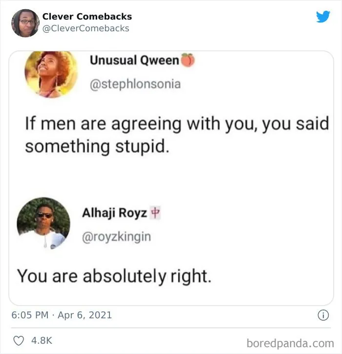This Twitter Page Documents Only The Most Savage Yet Also Clever Comebacks, And Here're 30 Of The Best Ones
