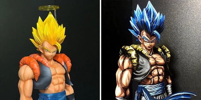 Artist Transforms Generic Anime Figurines And They Look Like They Escaped A Manga (43 Pics)
