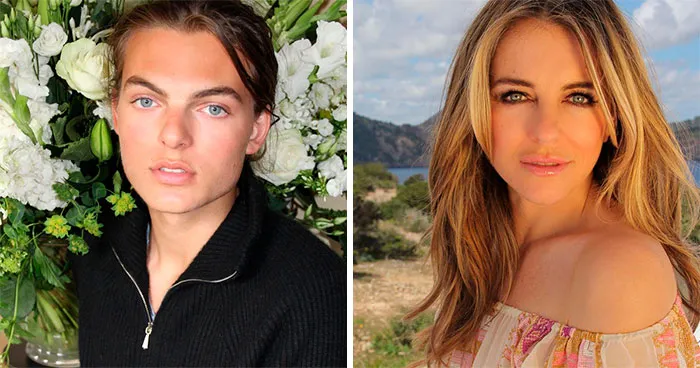 Damian Hurley And Elizabeth Hurley