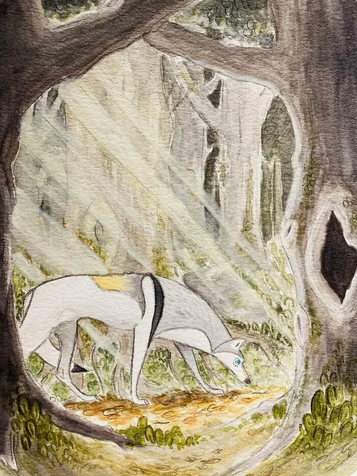I’m Pretty Proud Of This One. Inspired By Wolfwalkers