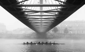 I Had A Split Second To Take A Good Photograph Of The Rowing Boat Which Was Moving So Rapidly