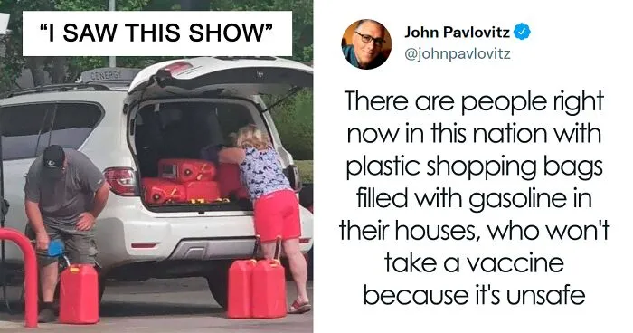 30 Pictures That Show Americans Freaking Out Over The 'Gas Shortage' They Pretty Much Created By Themselves