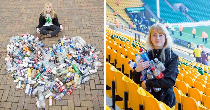 Despite Adversity, Showing She Cares About The Planet