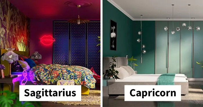 Here's What A Perfect Bedroom For Each Star Sign Would Look Like (12 Pics)