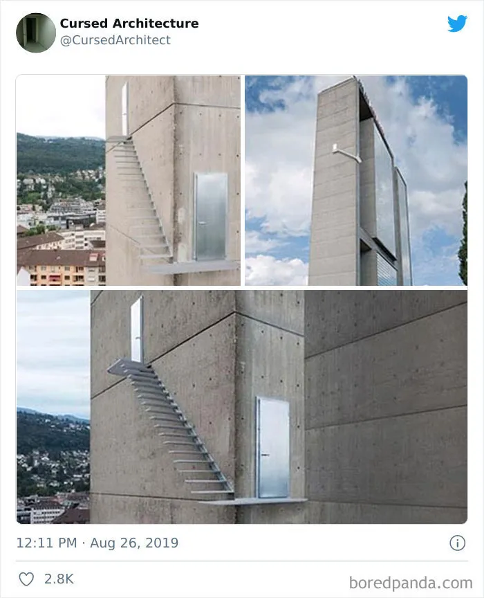 Esta cuenta de Twitter nos muestra lo mejor de lo peor de la arquitectura (40 fotos)