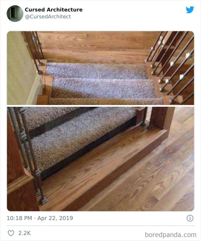 Esta cuenta de Twitter nos muestra lo mejor de lo peor de la arquitectura (40 fotos)