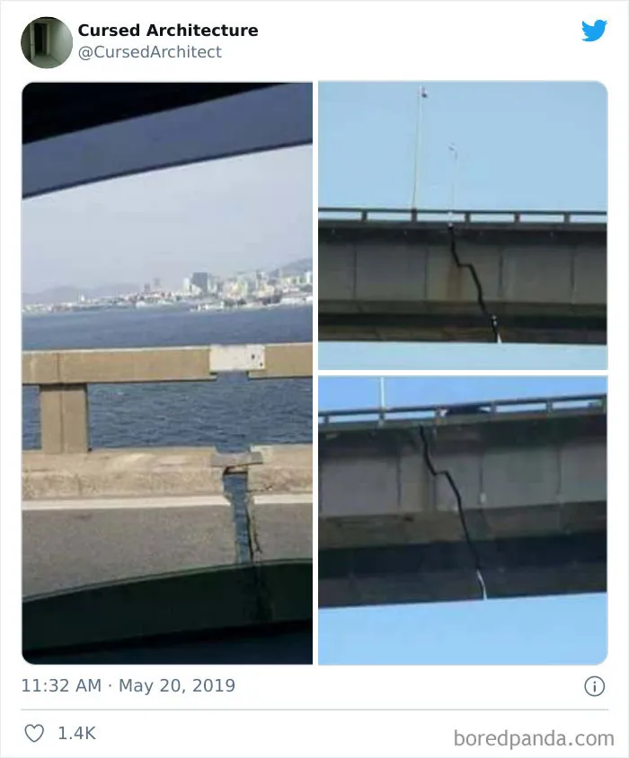 Esta cuenta de Twitter nos muestra lo mejor de lo peor de la arquitectura (40 fotos)