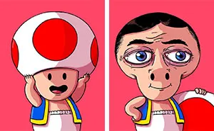 Artist 'Uncovers' The Disturbing Behind-The-Scenes Of Popular Characters (30 New Pics)