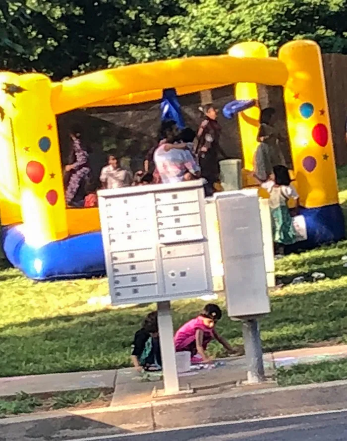 We Recently Had A Death In Our Family. That Usually Means Families Will Come Over Every Day For A Couple Days - At Least 25-30 Kids Outside Out Of Control And Wild For The Entire Day