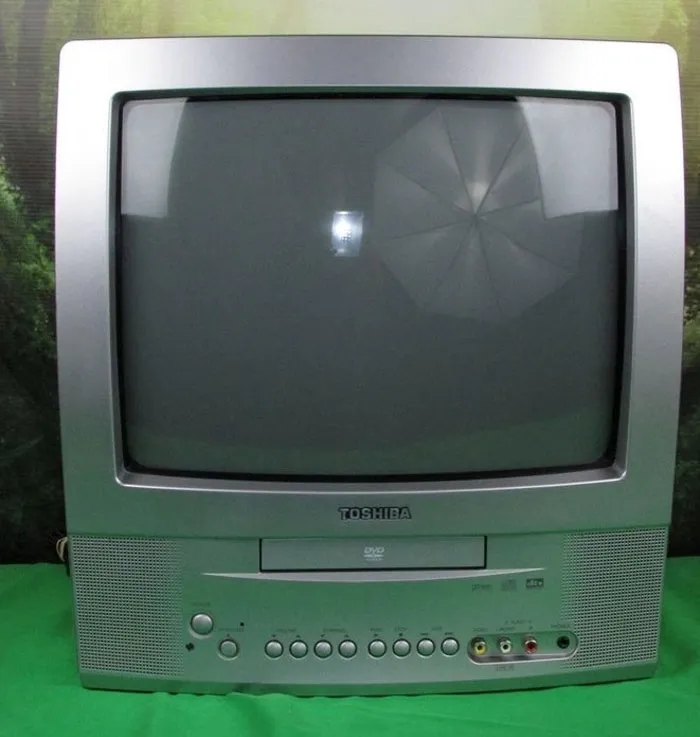A TV With A DVD Player In It