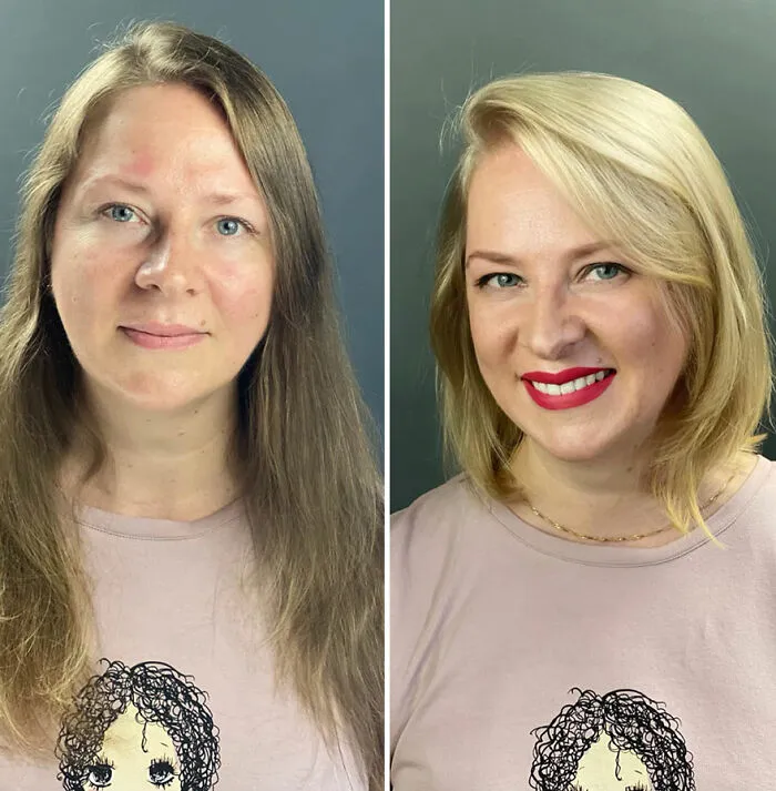 Hairstylist Shows How Much A Hair Transformation Can Change A Person (30 New Pics)