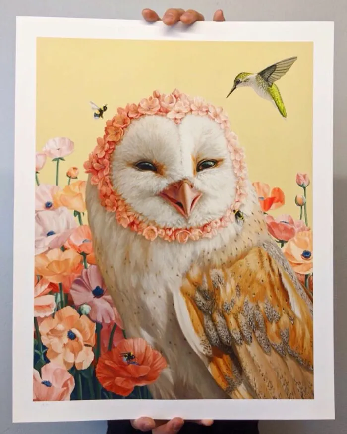 72 Surrealistic Oil Paintings That Capture The Fierce Beauty Of Wildlife By Jon Ching