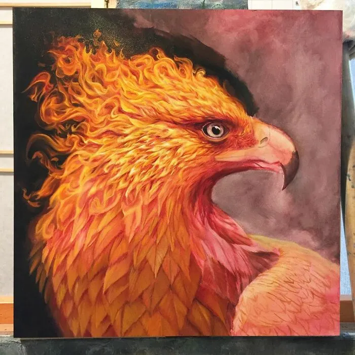 72 Surrealistic Oil Paintings That Capture The Fierce Beauty Of Wildlife By Jon Ching