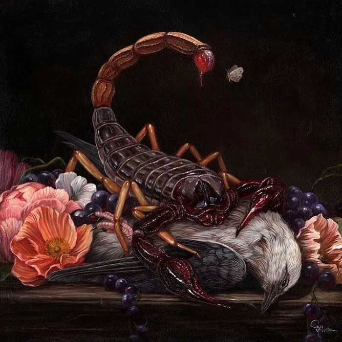 72 Surrealistic Oil Paintings That Capture The Fierce Beauty Of Wildlife By Jon Ching