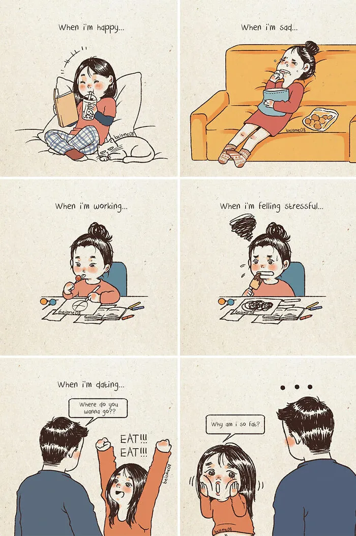 30 Sweet Comics By Luong Thuy Show What Being In A Relationship Is Like (New Pics)