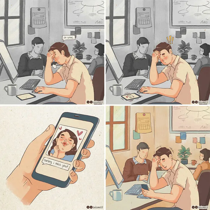 30 Sweet Comics By Luong Thuy Show What Being In A Relationship Is Like (New Pics)