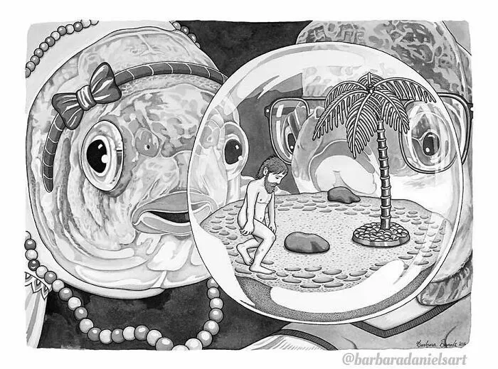 Artist Creates Illustrations Where The Roles Of Humans And Animals Are Reversed, And The Reality Is Thought-Provoking (50 Pics)