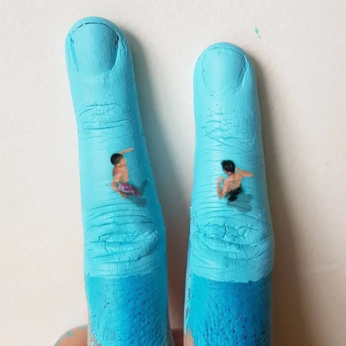 Artist Uses Her Hands As A Canvas To Show Her Hidden Worlds (39 Pics)