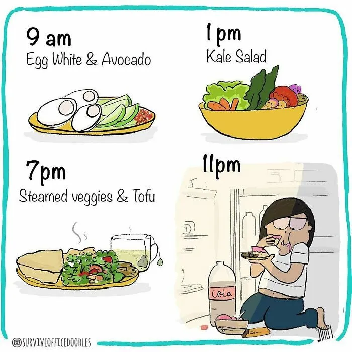 Artist Illustrates Daily Struggles That Most People Can Relate To (30 Pics)