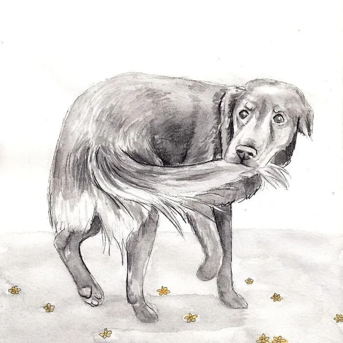 I Create Animal-Themed Paintings Using Watercolor, Ink, And Acrylic Paint, Here Are My best 70 Works