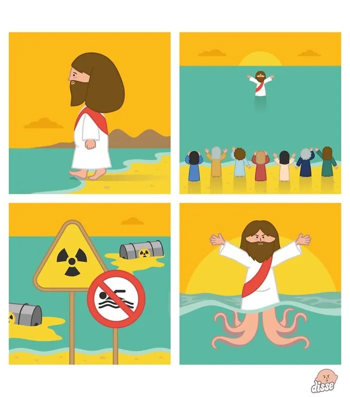 30 Absurdly Funny Comics By Italian Artist Disse