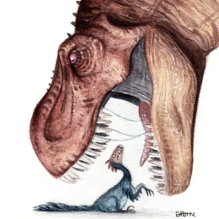 I Create Animal-Themed Paintings Using Watercolor, Ink, And Acrylic Paint, Here Are My best 70 Works