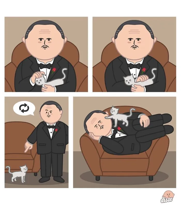 30 Absurdly Funny Comics By Italian Artist Disse
