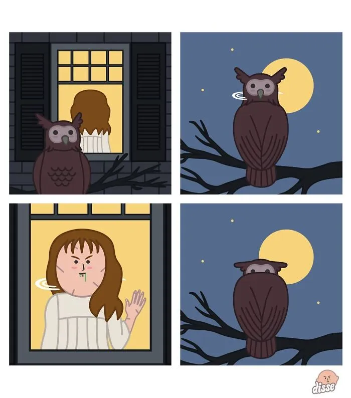 30 Absurdly Funny Comics By Italian Artist Disse