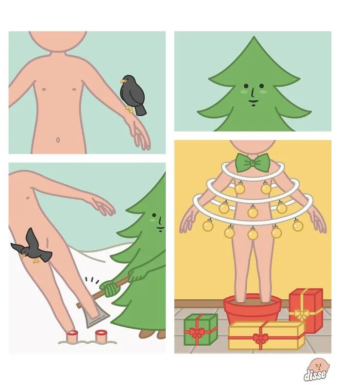 30 Absurdly Funny Comics By Italian Artist Disse