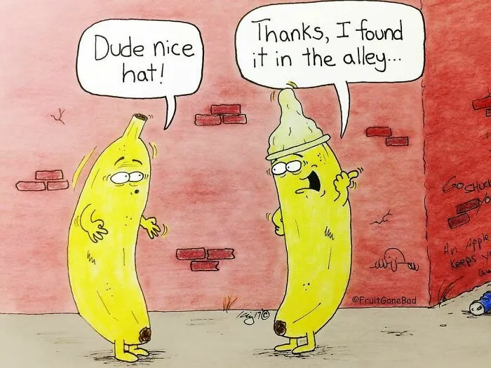 30 Funny And Slightly Inappropriate Comics From 'Fruit Gone Bad'