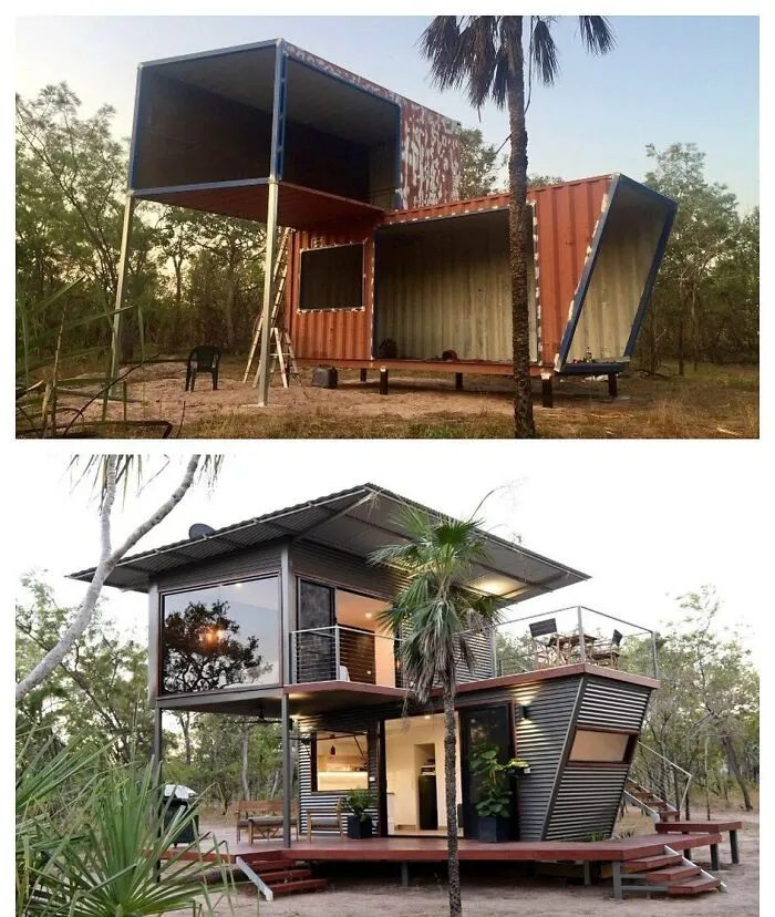 30 Amazing-Looking Houses Built From Recycled Shipping Containers
