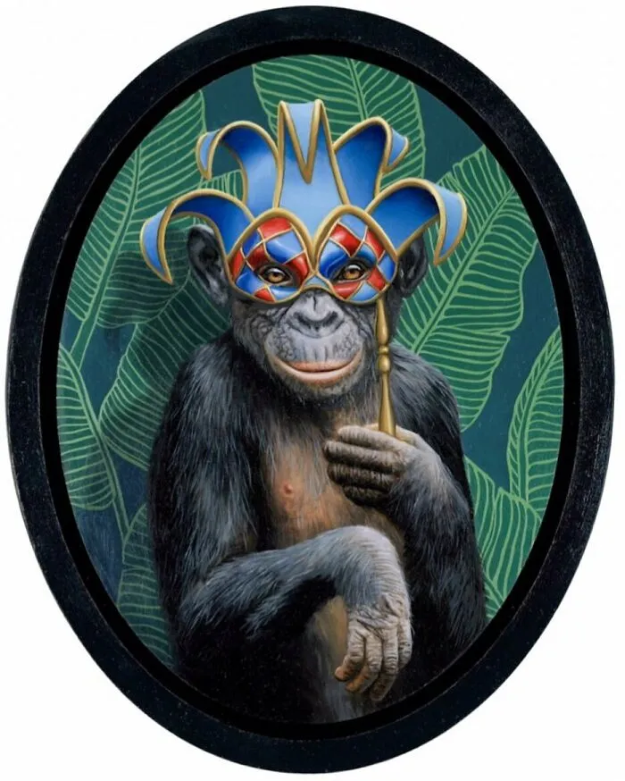 72 Surrealistic Oil Paintings That Capture The Fierce Beauty Of Wildlife By Jon Ching