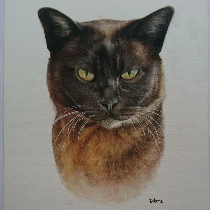 I Create Animal-Themed Paintings Using Watercolor, Ink, And Acrylic Paint, Here Are My best 70 Works