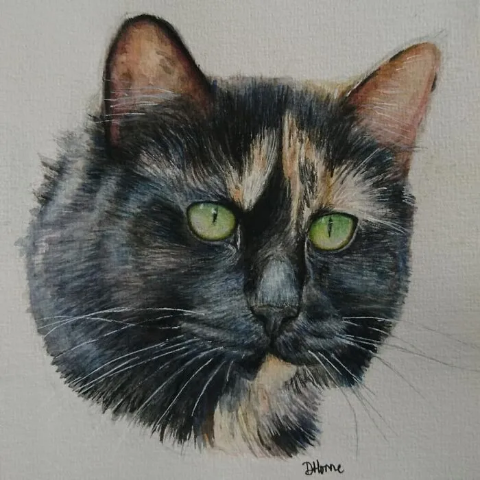 I Create Animal-Themed Paintings Using Watercolor, Ink, And Acrylic Paint, Here Are My best 70 Works