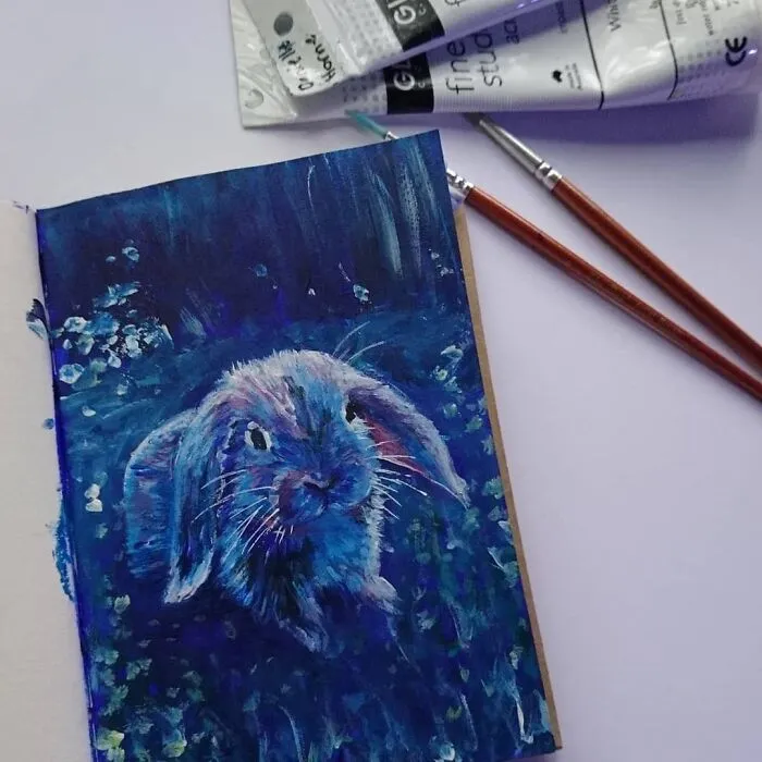 I Create Animal-Themed Paintings Using Watercolor, Ink, And Acrylic Paint, Here Are My best 70 Works